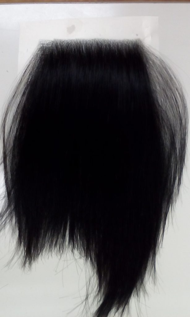 加工前ヘアコンタクト